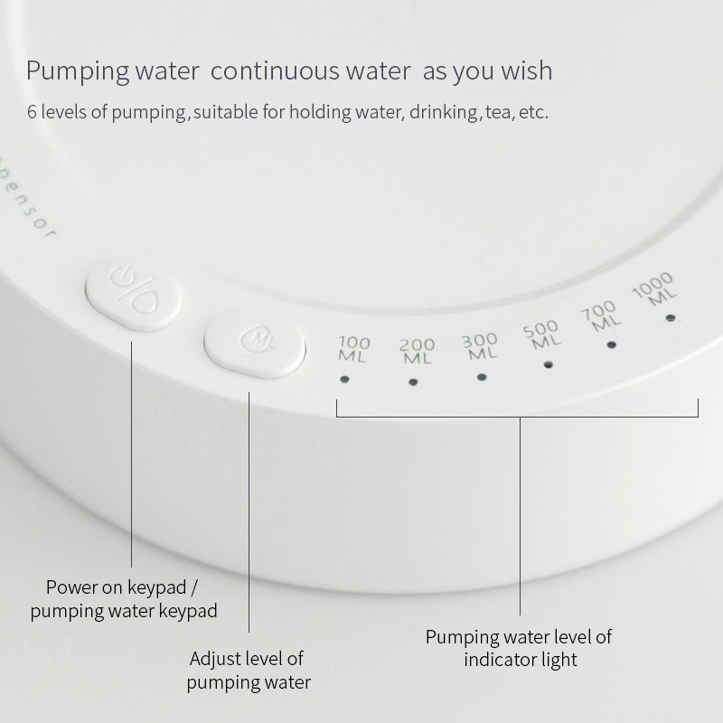 Despensesk Dir Electric Water Gallon Automatic Water Bottle Dispenser Rechargeable Water Dispenser